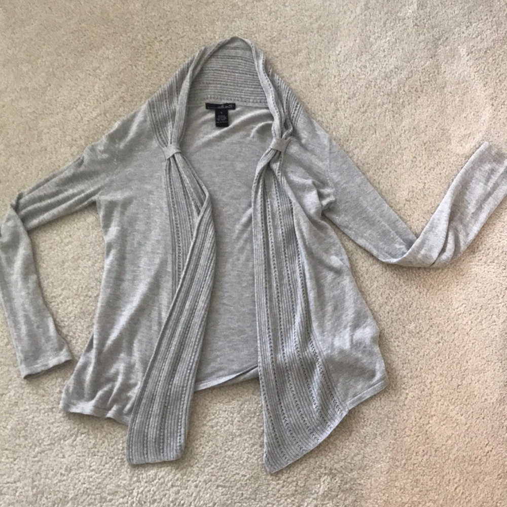Gently used S grey cardigan